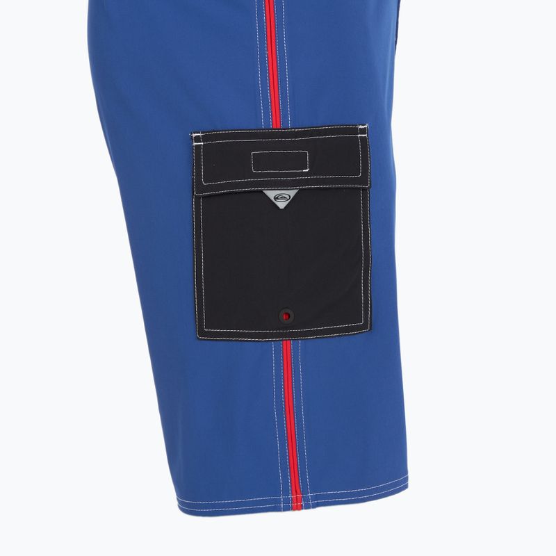 Pantaloncini da bagno Quiksilver Saturn Solid 21" Monaco Blue da uomo 9