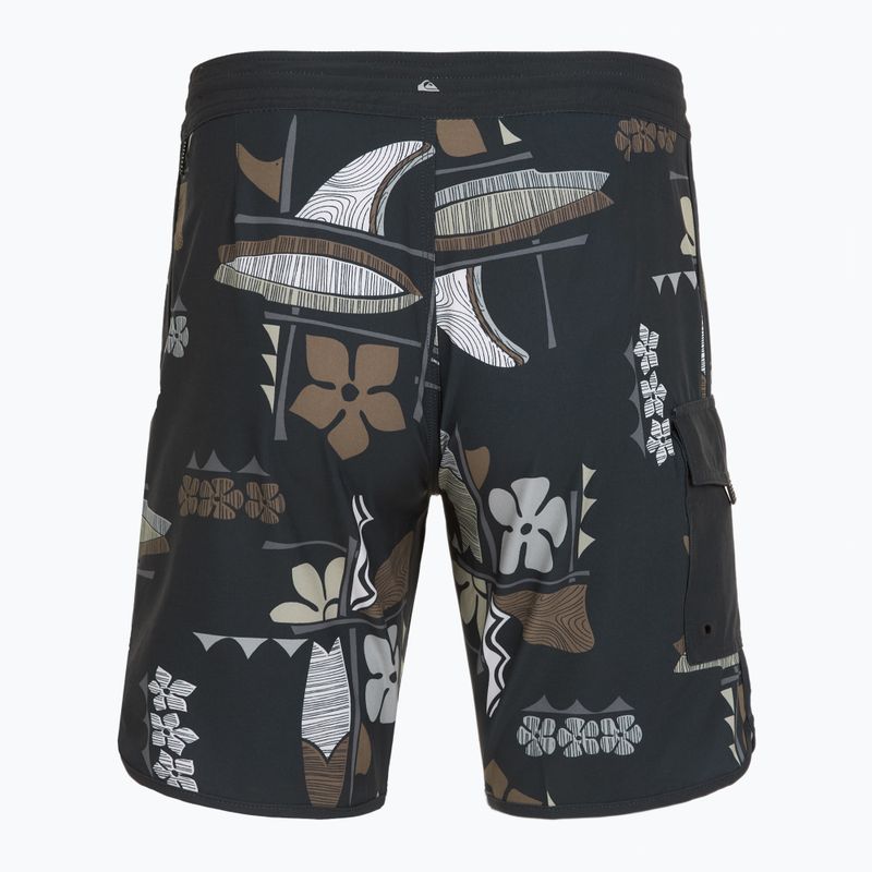 Pantaloncini da bagno Quiksilver Legends 19" da uomo, nero 2