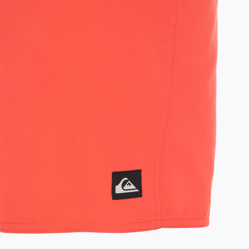 Pantaloncini da bagno Quiksilver Everyday Solid 20" High Risk Red da uomo 4