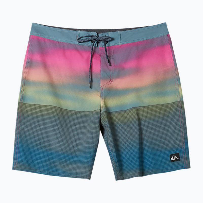 Pantaloncini da bagno Quiksilver Highline Straight Leg 19" Prism Pink da uomo 6