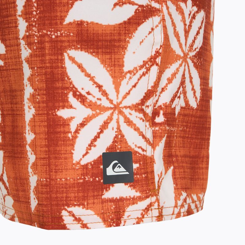 Pantaloncini da bagno Quiksilver Roots Volley 17" Red da uomo 3