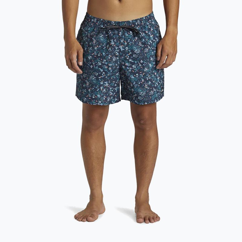 Pantaloncini Quiksilver Remade Mix Volley 17" da uomo, navy scuro 3