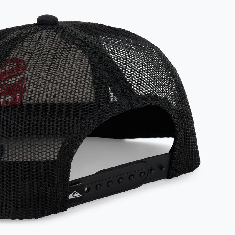 Cappello da baseball Quiksilver Oasis Trucker uomo nero 4