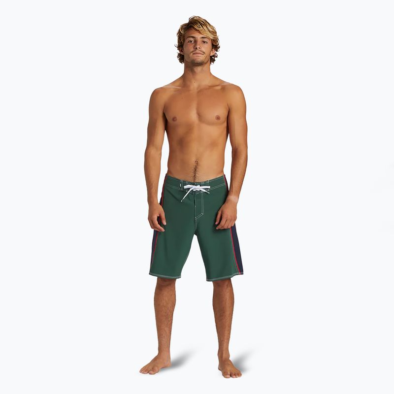Pantaloncini da bagno Quiksilver Saturn Flight 20" Forest da uomo 2