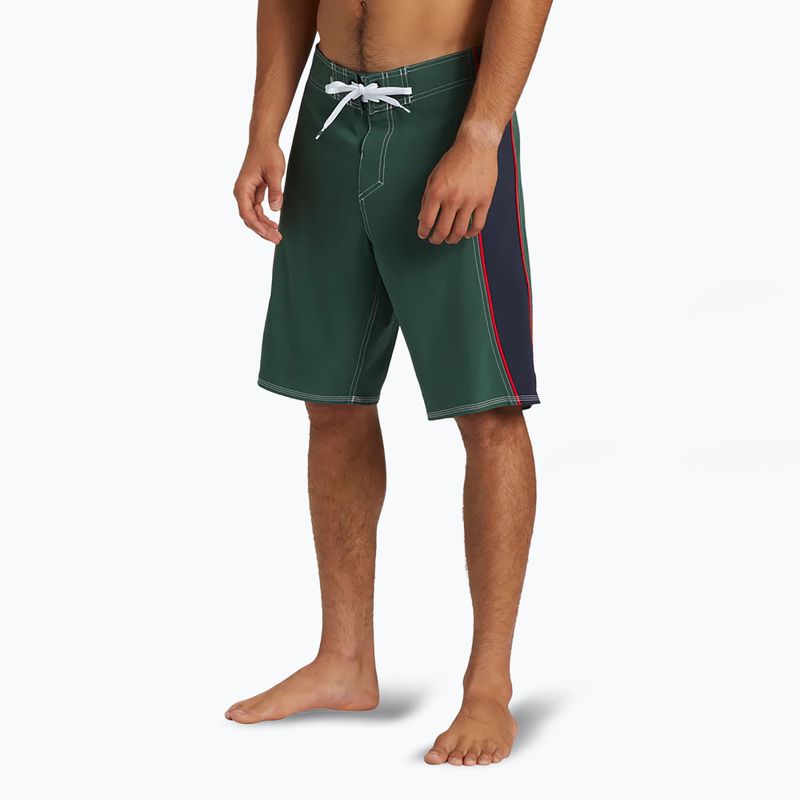 Pantaloncini da bagno Quiksilver Saturn Flight 20" Forest da uomo 4