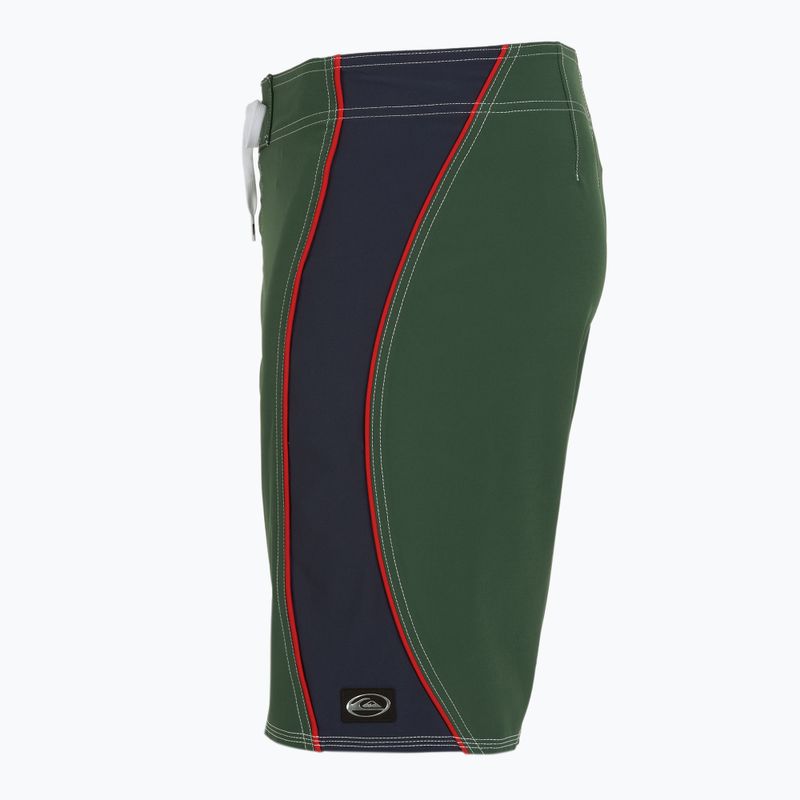 Pantaloncini da bagno Quiksilver Saturn Flight 20" Forest da uomo 8