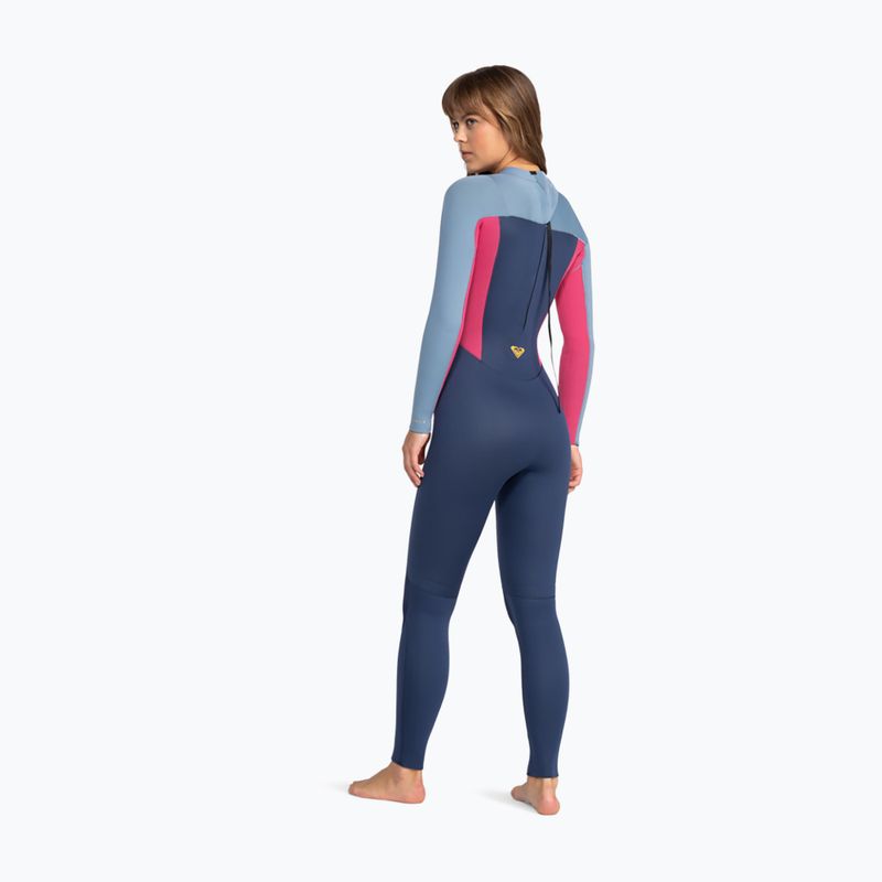 Muta da donna ROXY 4/3 mm Prologue Back Zip GBS dark denim 2