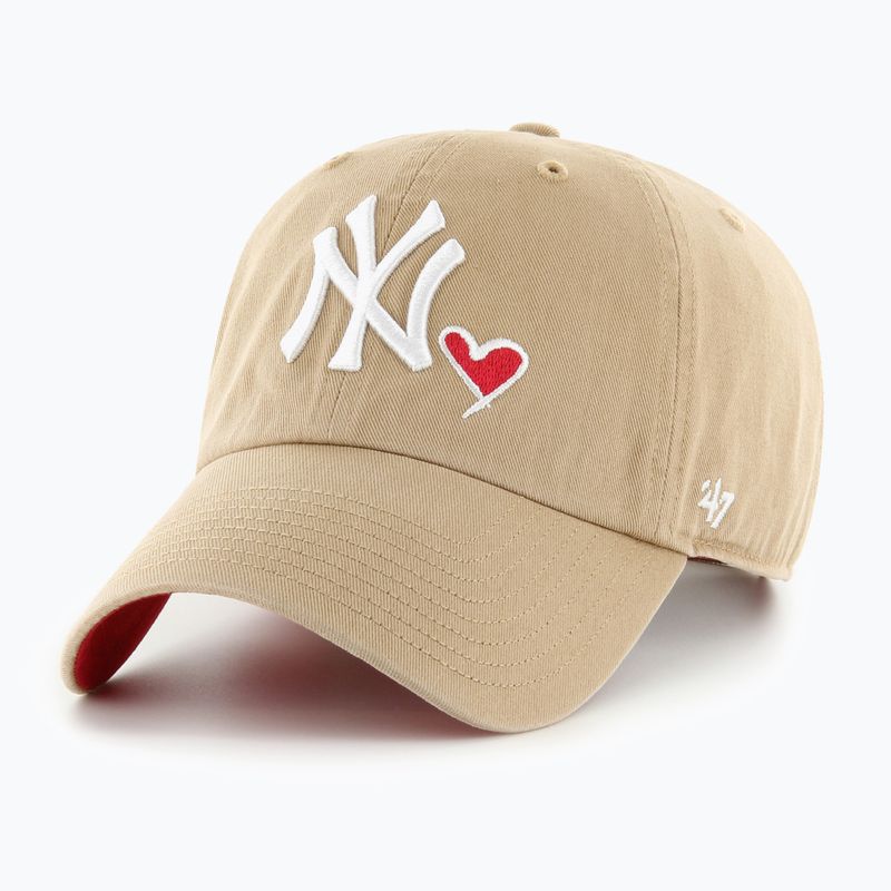 47 Marca MLB New York Yankees Icona berretto CLEAN UP cachi
