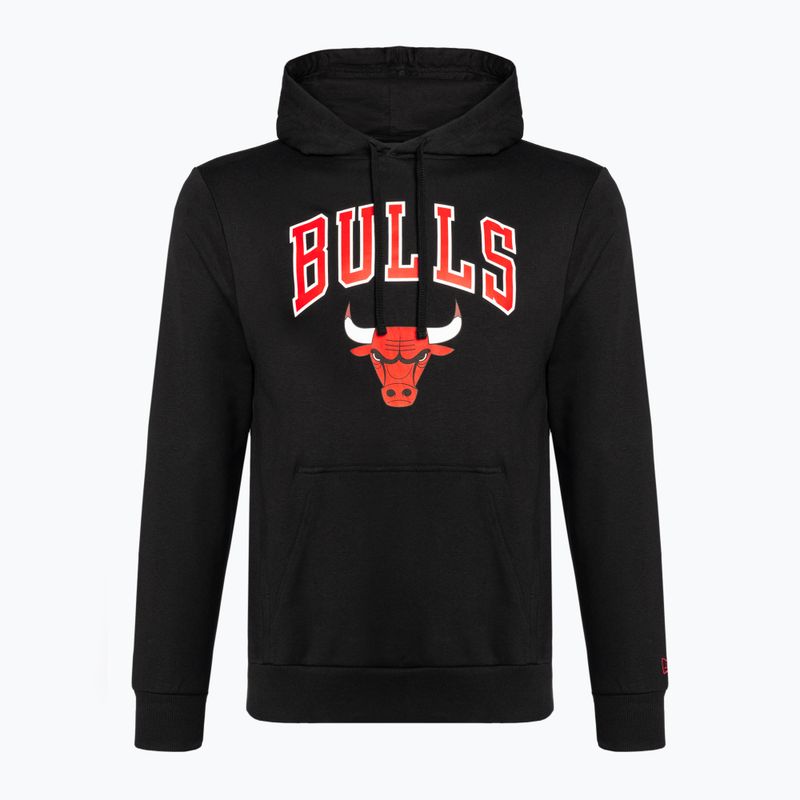 Felpa da uomo New Era NBA Regular Hoody Chicago Bulls nero 5