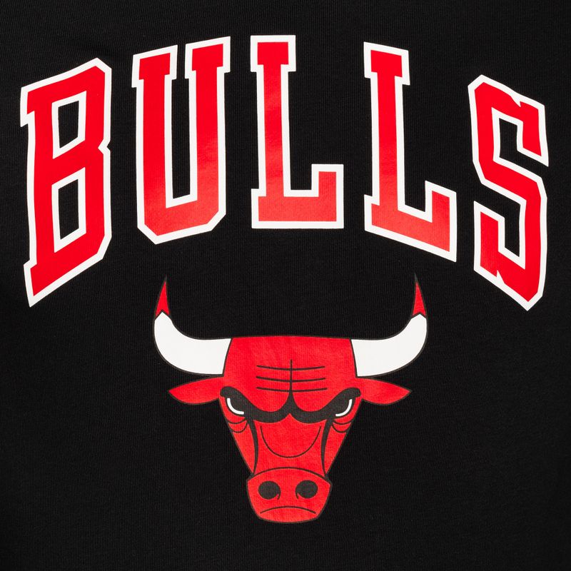 Felpa da uomo New Era NBA Regular Hoody Chicago Bulls nero 7