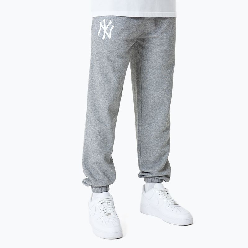 Pantalone New Era MLB Essentls Jogger New York Yankees grigio med da uomo
