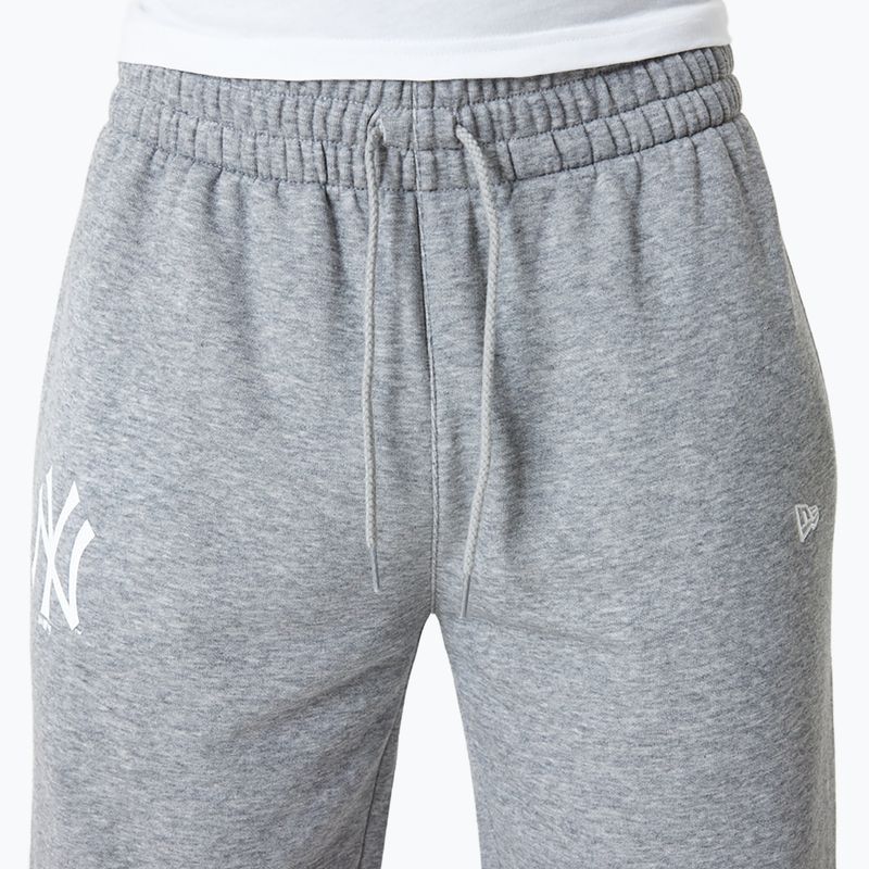 Pantalone New Era MLB Essentls Jogger New York Yankees grigio med da uomo 4
