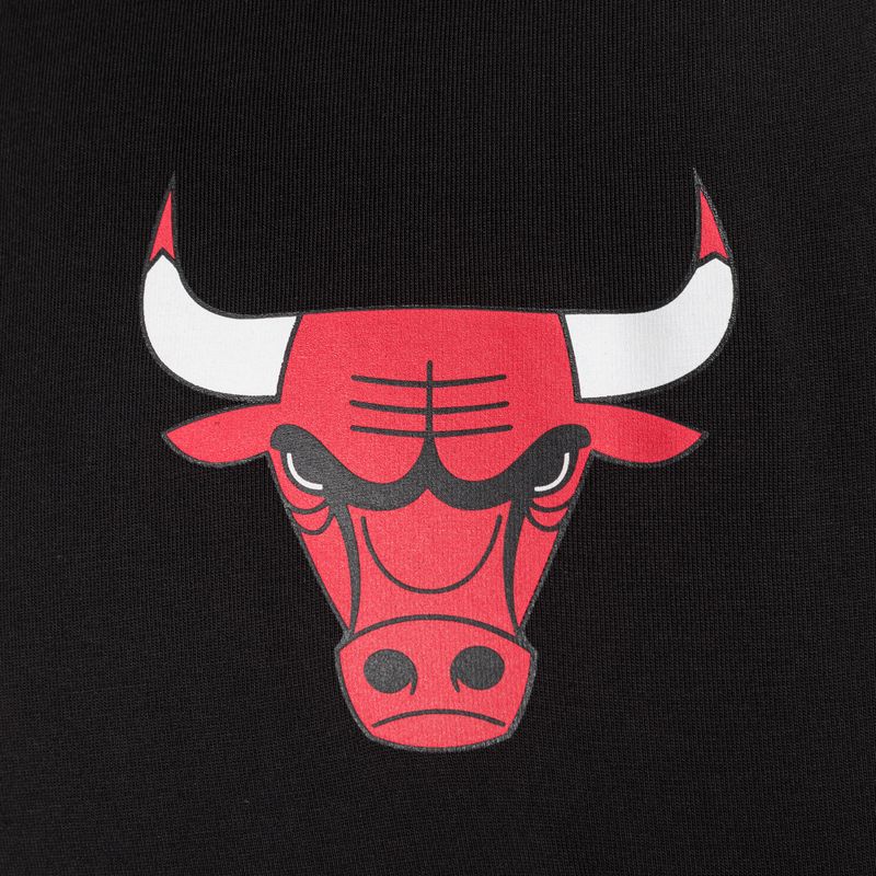 Uomo New Era NBA Large Graphic BP OS Tee Chicago Bulls nero 9
