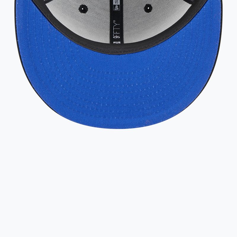Cappello New Era Split Logo 9Fifty New York Knicks nero 5