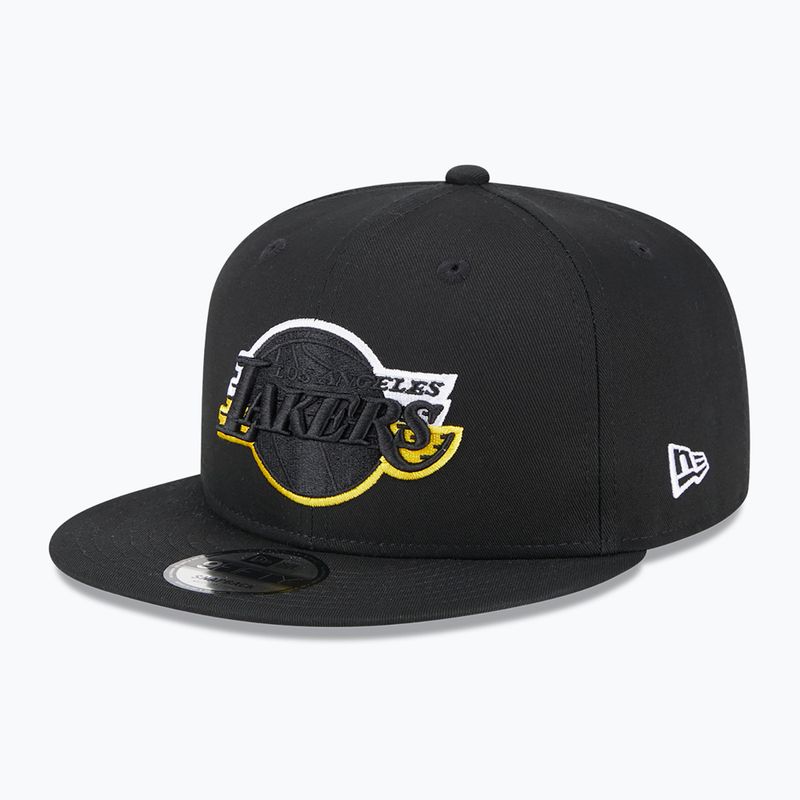 Cappello New Era Split Logo 9Fifty Los Angeles Lakers nero 2
