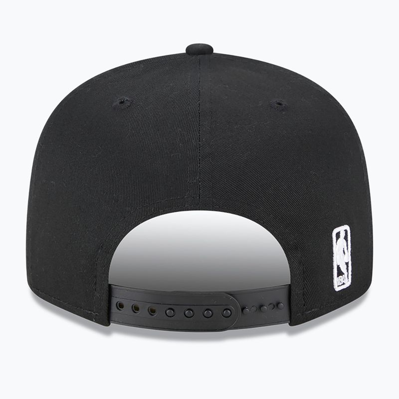 Cappello New Era Split Logo 9Fifty Chicago Bulls nero 4