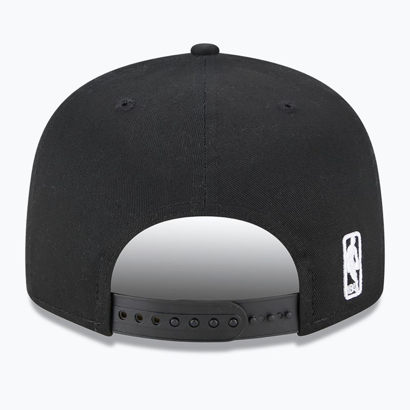 Cappello New Era Split Logo 9Fifty Brooklyn Nets nero 4