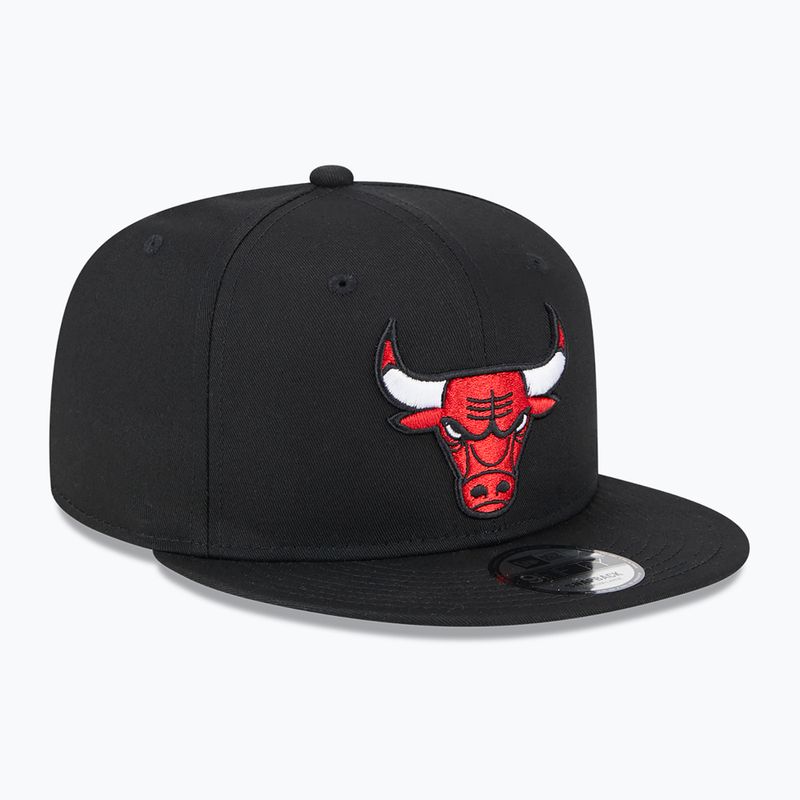 Cappello New Era Foil 9Fifty Chicago Bulls nero