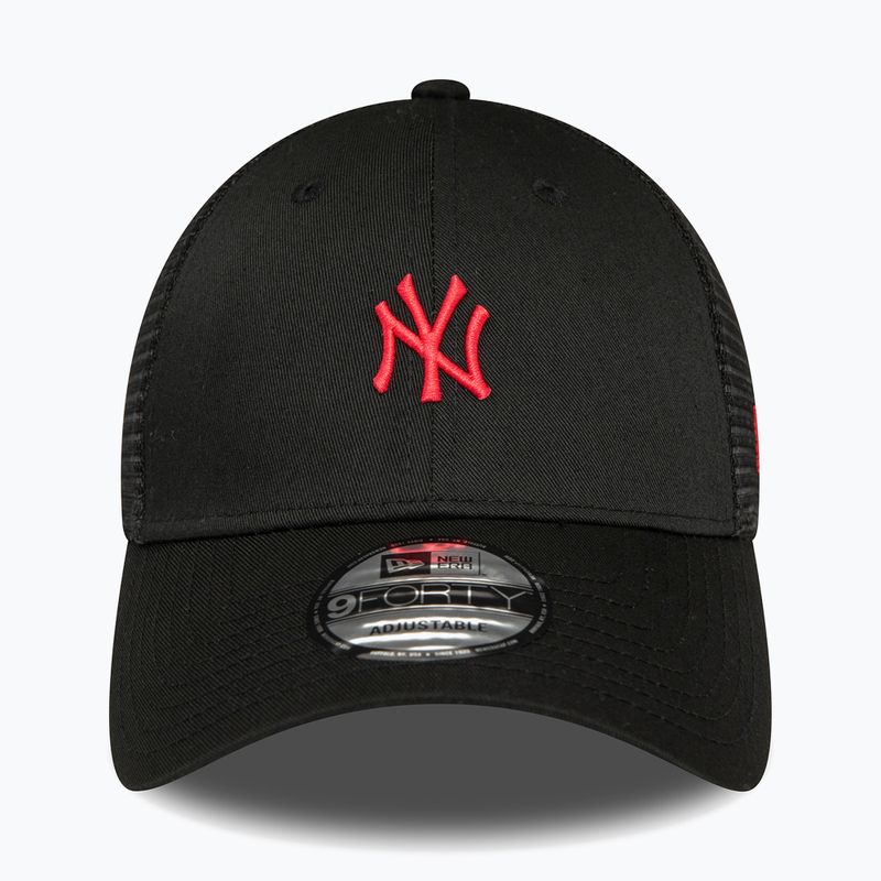 Cappello da baseball New Era Home Field 9Forty Trucker New York Yankees nero da uomo 3