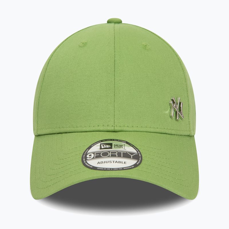 Berretto da baseball New Era Flawless 9Forty New York Yankees verde med da uomo 3