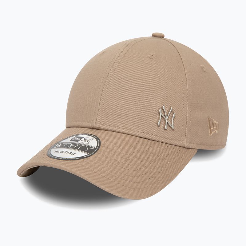 Cappello da baseball New Era Flawless 9Forty New York Yankees marrone pastello da uomo 2