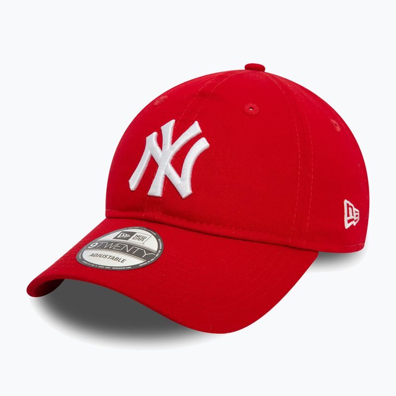 Cappello da baseball New Era League Essential 9Twenty New York Yankees rosso 2