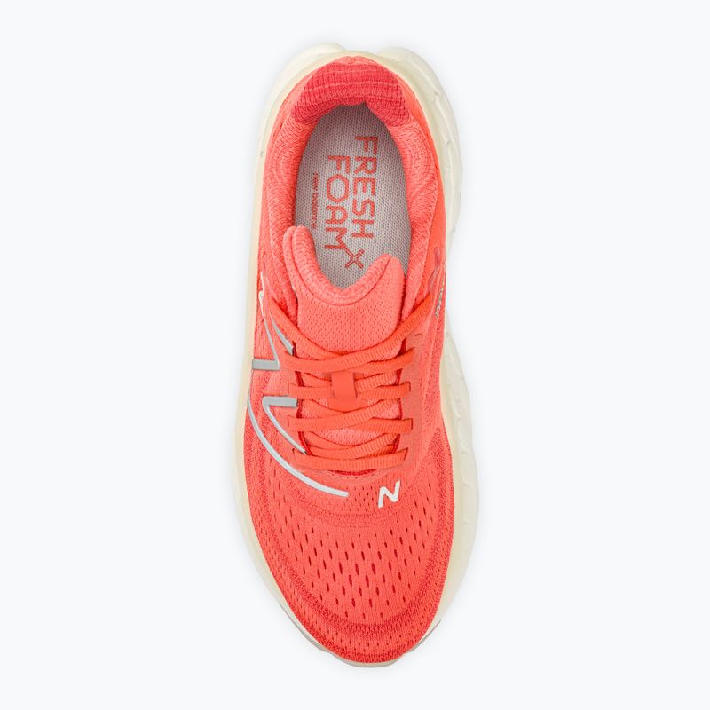 Scarpe da corsa da donna New Balance Fresh Foam X More v4 gulf red 5