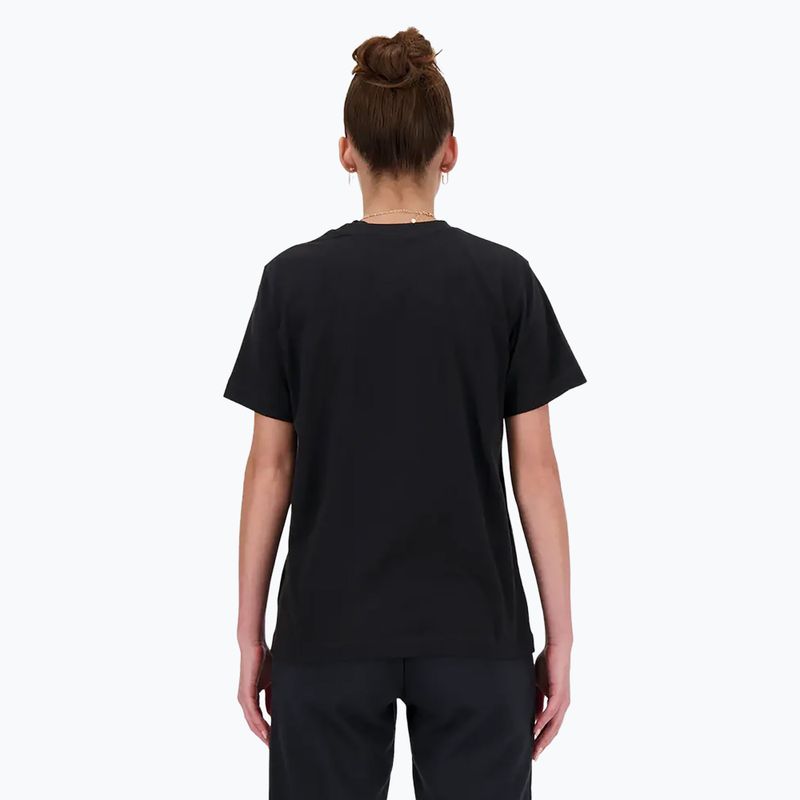 Maglia New Balance Essentials da donna, nero 2