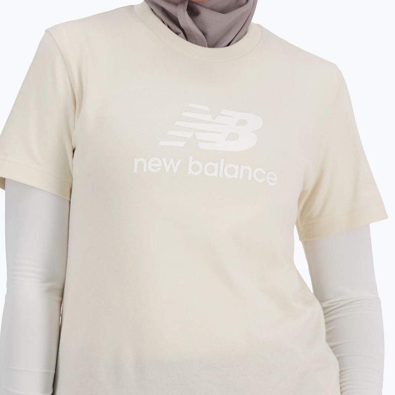 Maglia New Balance Essentials da donna in lino 4