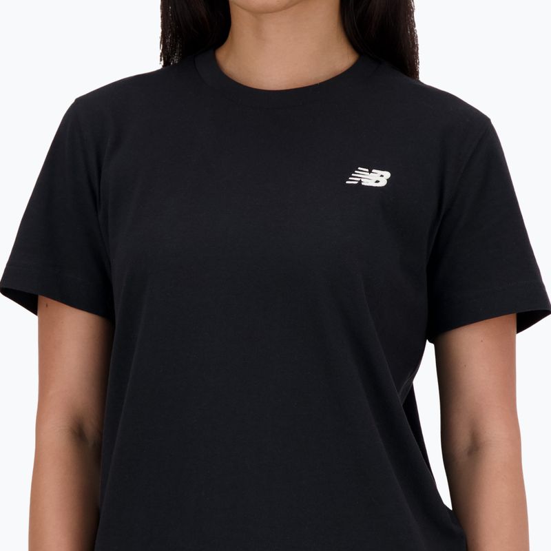 Maglia New Balance donna logo piccolo nero 4