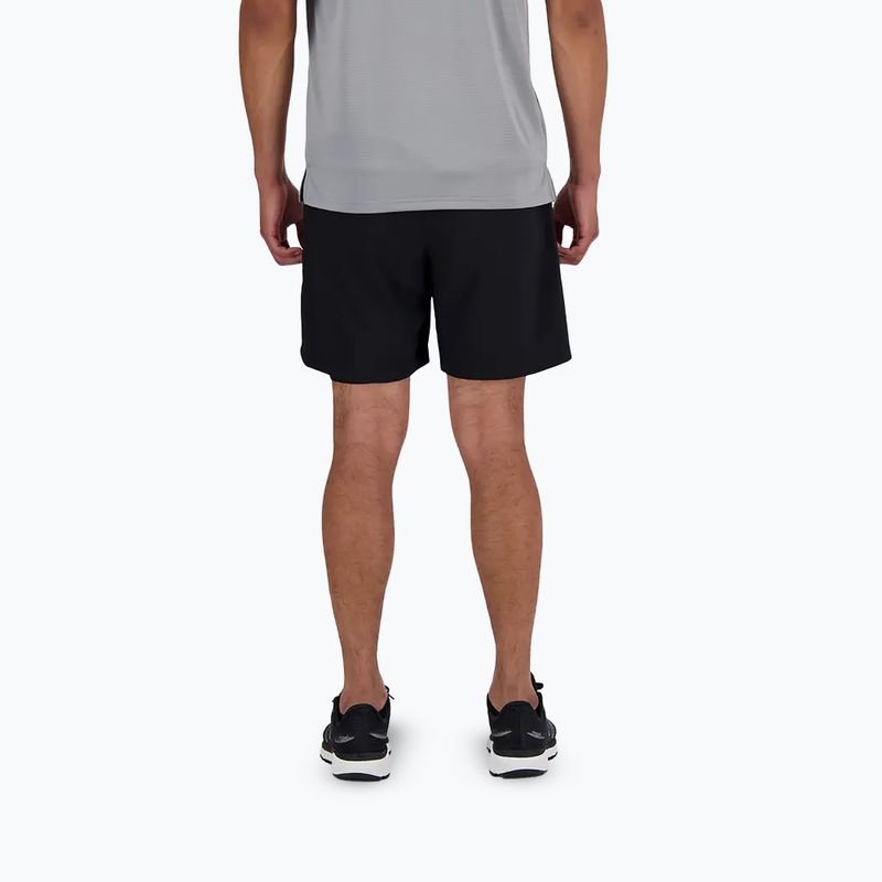 Pantaloncini da uomo New Balance AC Seamless 7" neri 2