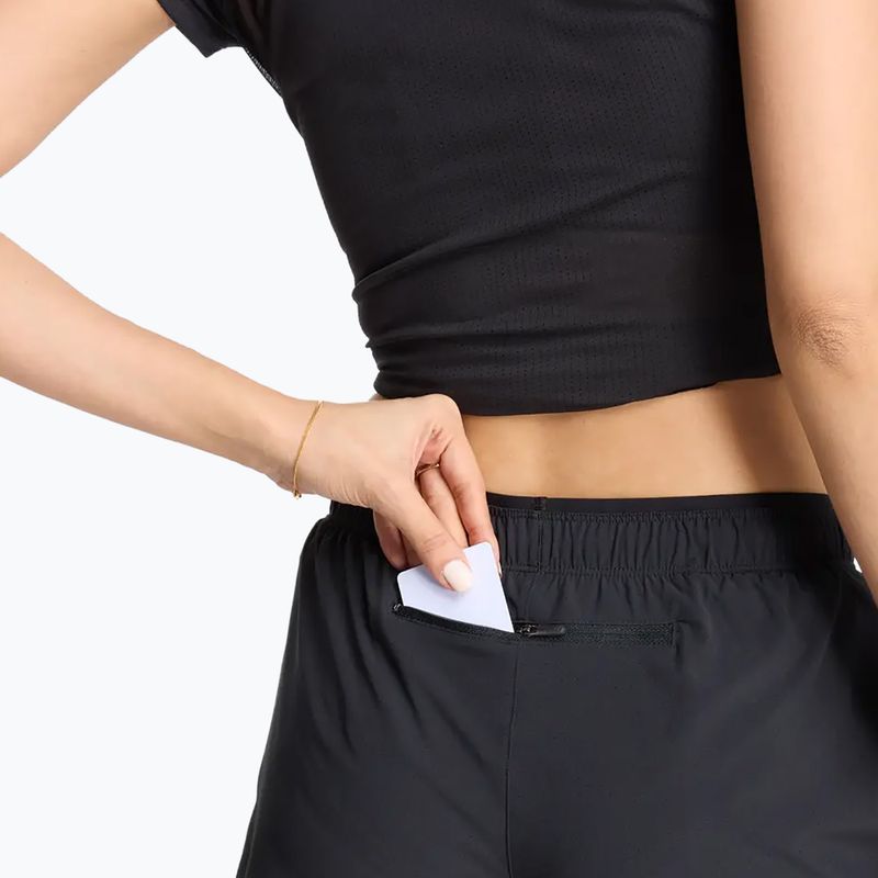 Pantaloncini da corsa da donna New Balance RC 5" black/white 4