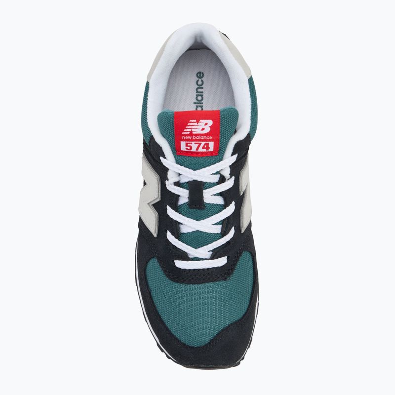 Scarpe New Balance Classic 574's V1 brighton black/green/white 5