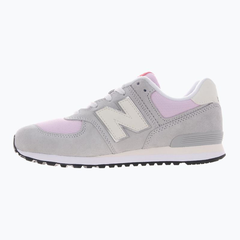 Scarpe da bambino New Balance GC574 grigio brillante 9