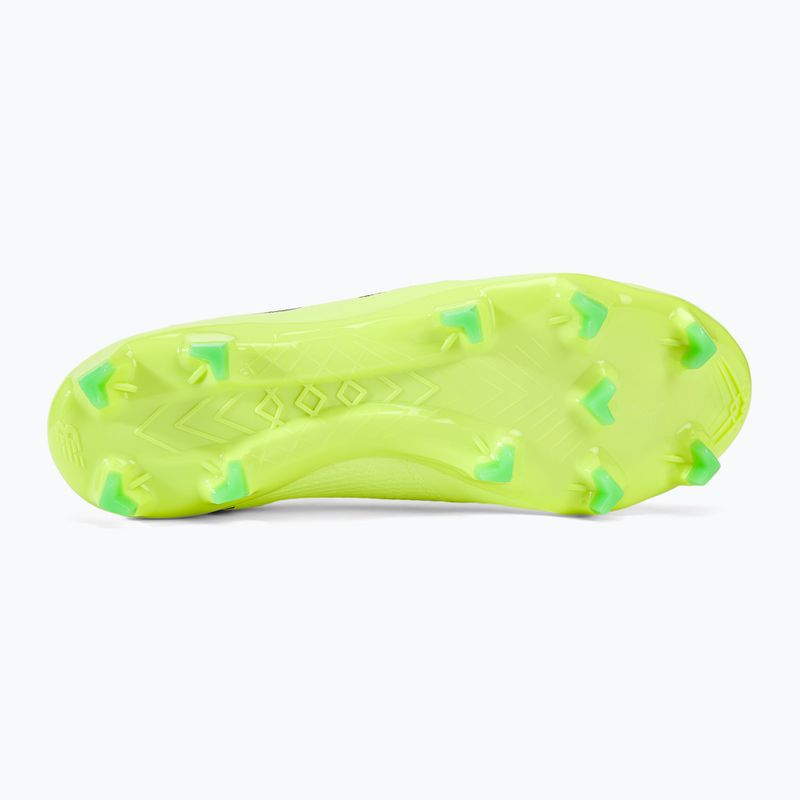 Scarpe da calcio New Balance uomo Furon Destroy FG V7+ bleached lime glo 4