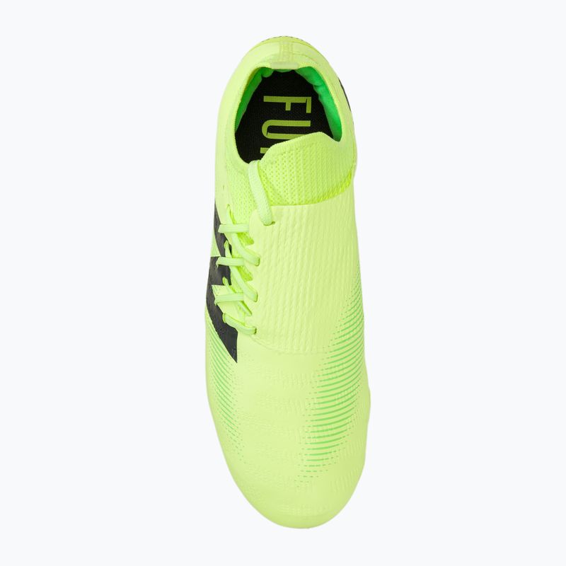 Scarpe da calcio New Balance uomo Furon Destroy FG V7+ bleached lime glo 5