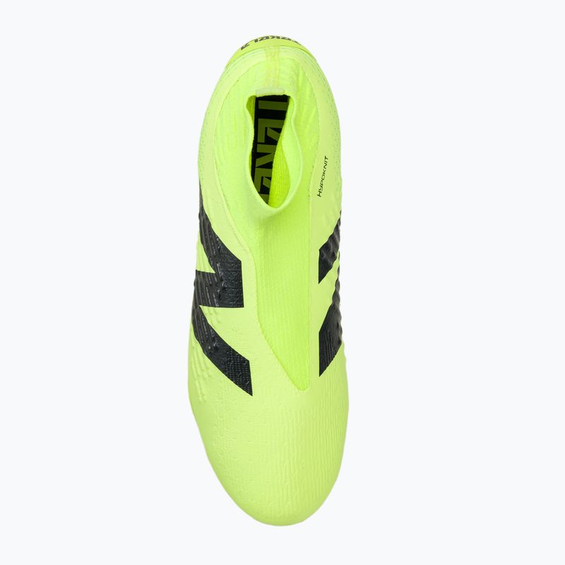 Scarpe da calcio New Balance uomo Tekela Magia FG V4+ bleached lime glo 5