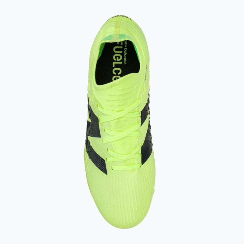 Scarpe da calcio New Balance uomo Tekela Pro Low Laced FG V4+ bleached lime glo 5