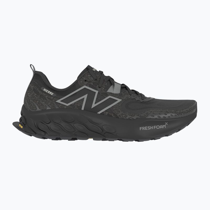 New Balance Fresh Foam X Hierro v8 Wide nero scarpe da corsa da uomo 9