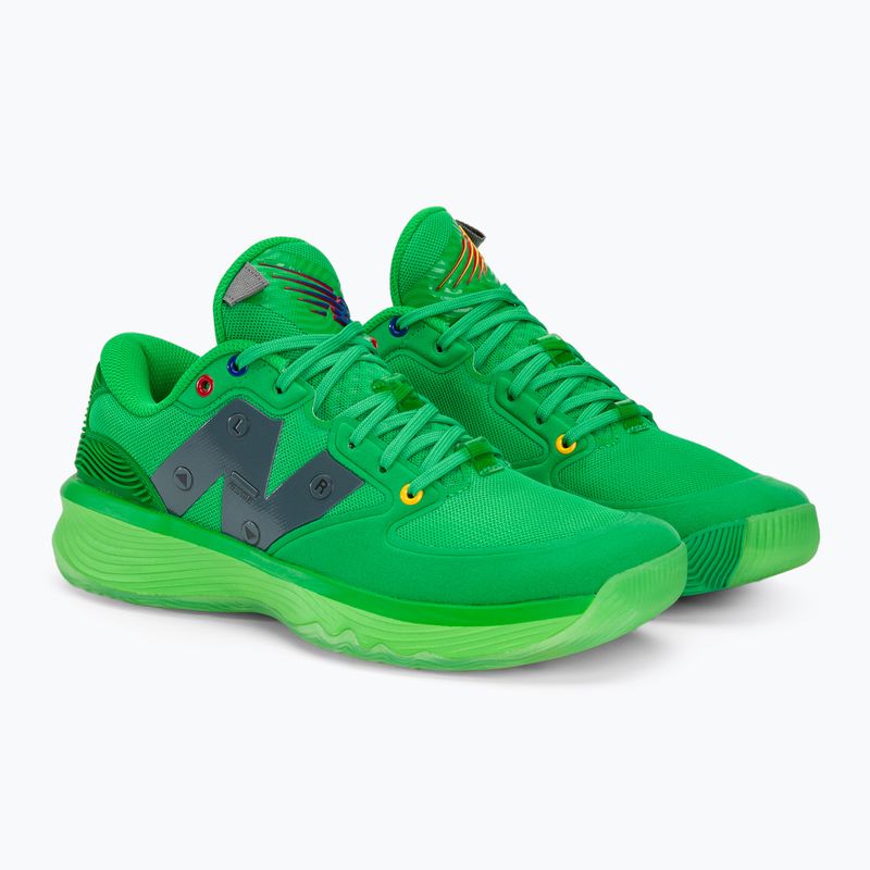 New Balance Hesi Low scarpe da basket verde kelly 4