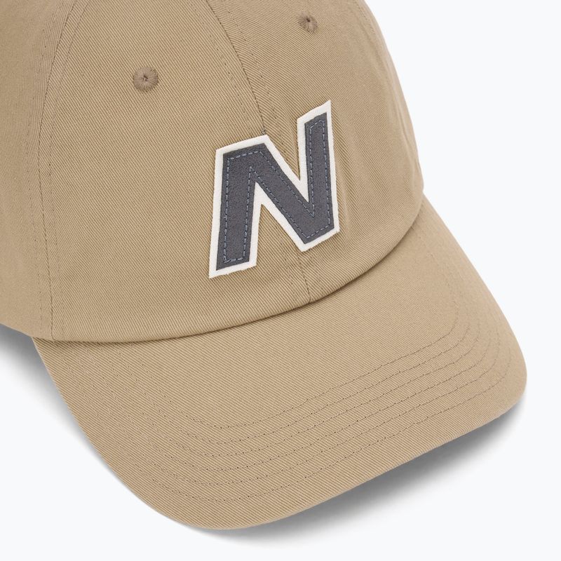 Cappello da baseball New Balance V990 Block N Curved Brim stone ware 3