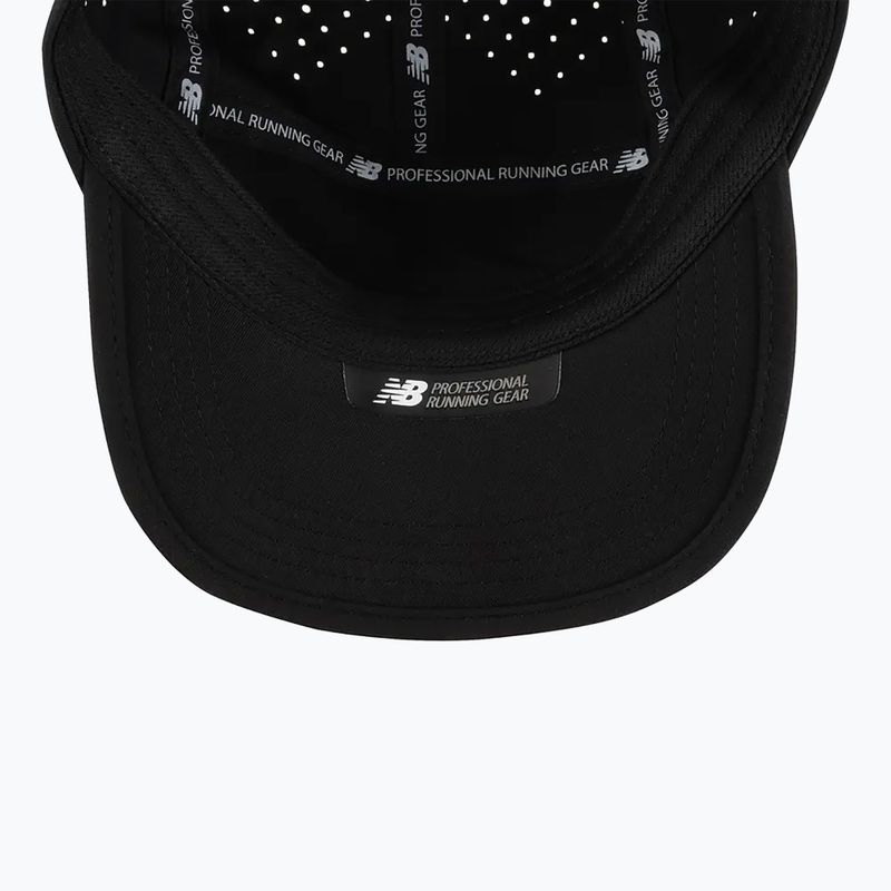 Cappello New Balance 5 Panel Pro Run nero 4