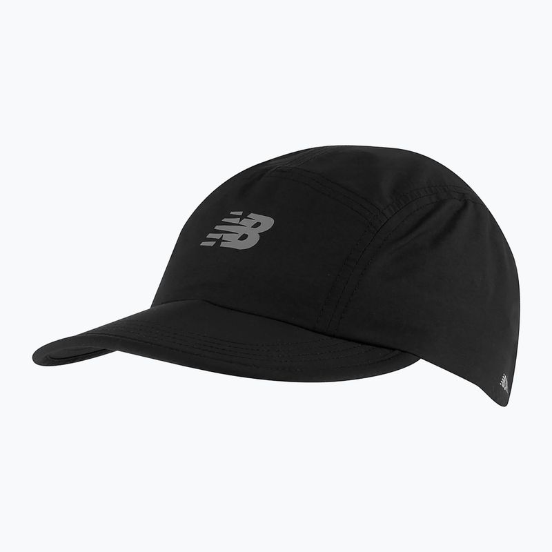 Cappellino con visiera New Balance 5 Panel Everyday Trainer nero