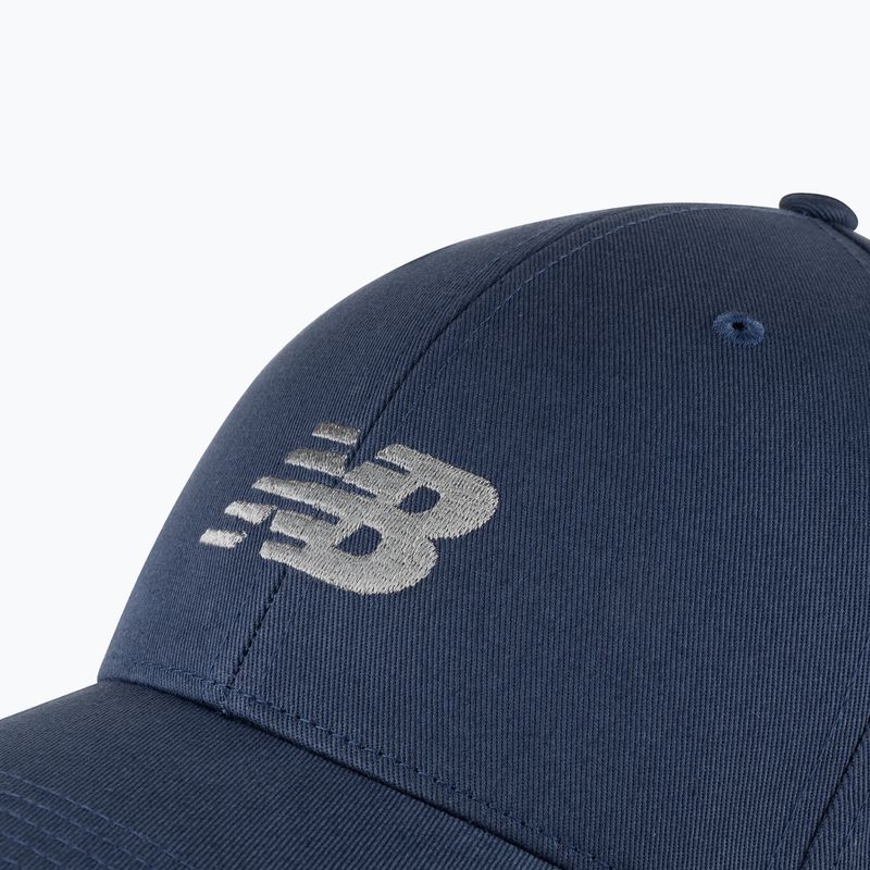 New Balance 6 Panel Structured Snapback cap nb navy 3