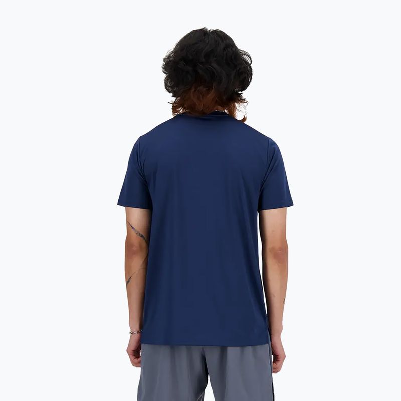 T-shirt da uomo New Balance Run SS navy 2