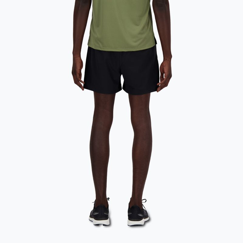 Pantaloncini da corsa New Balance Sport Essential foderati 5" da uomo, nero 2
