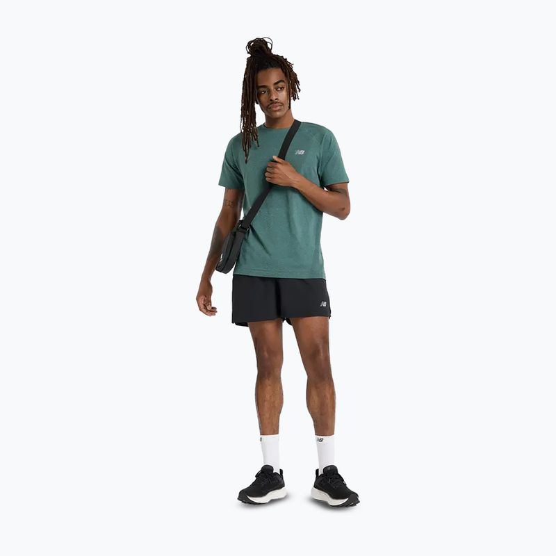 T-shirt New Balance Athletics da uomo senza cuciture in newspruc 2