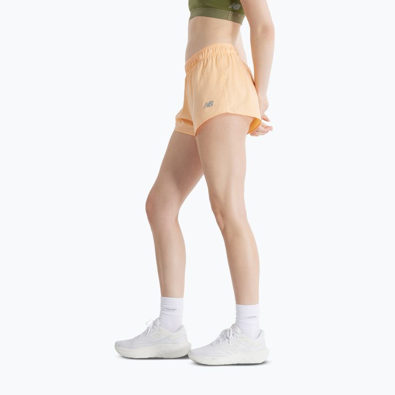 Pantaloncini da donna New Balance RC Seamless 3" peach blossom 4