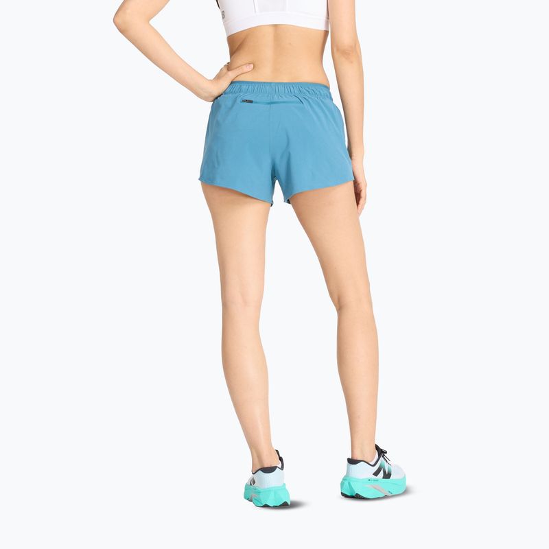 Pantaloncini New Balance RC Seamless 3" da donna, terrarium 3