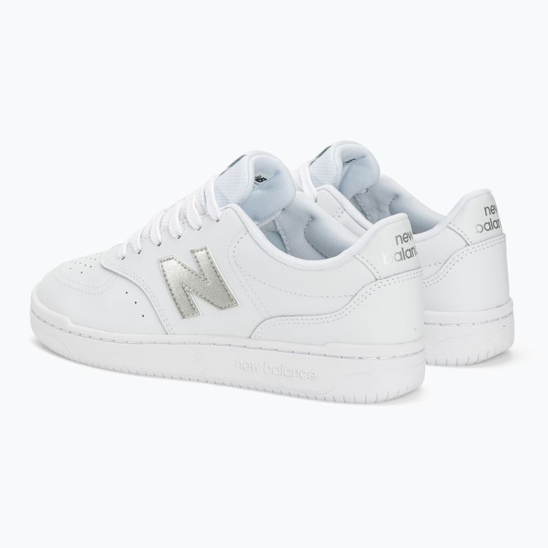 Scarpe da donna New Balance BBW80 bianco/argento 4